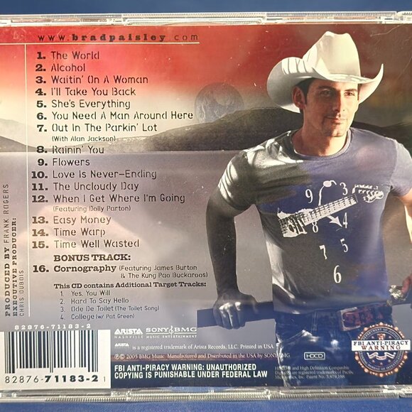 Brad Paisley – Time Well Wasted (2005) CD - Picture 2 of 6